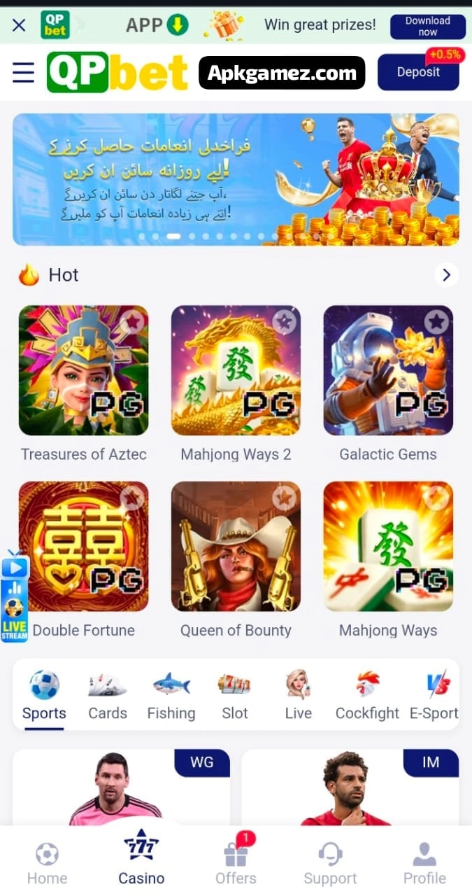 Qp bet Game