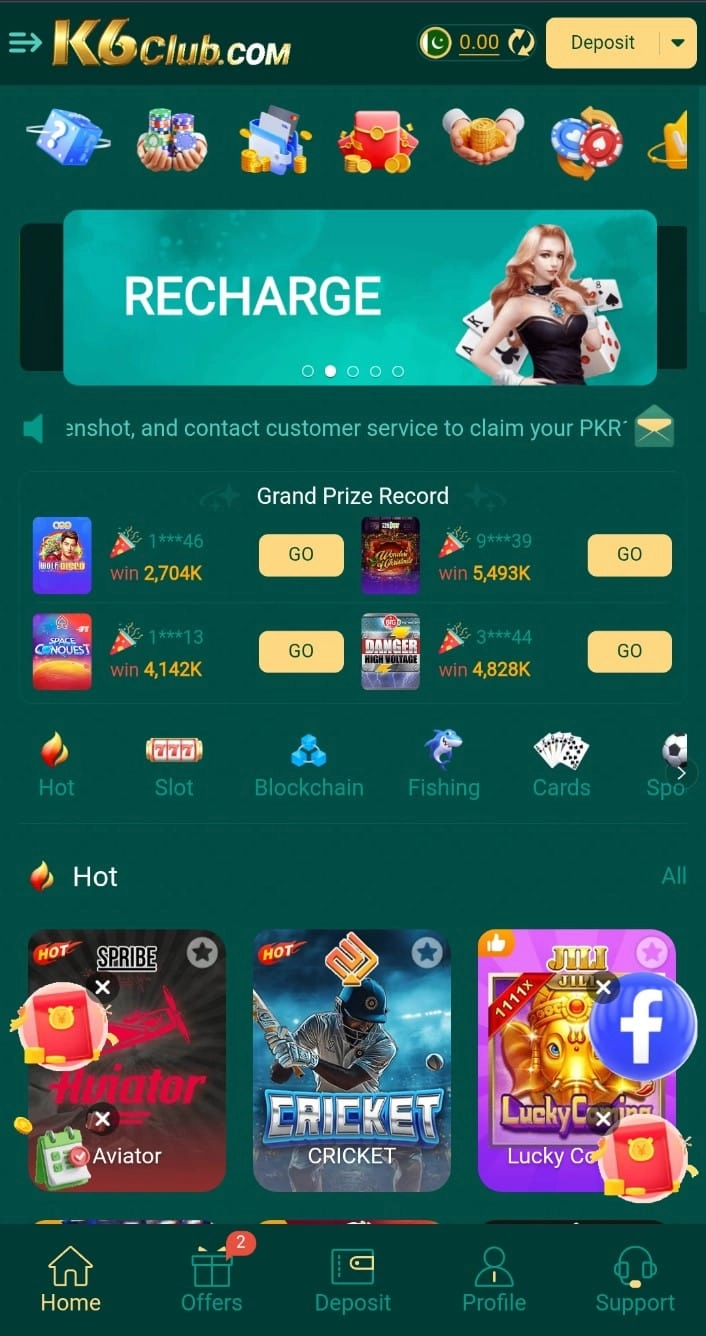 K6club Game