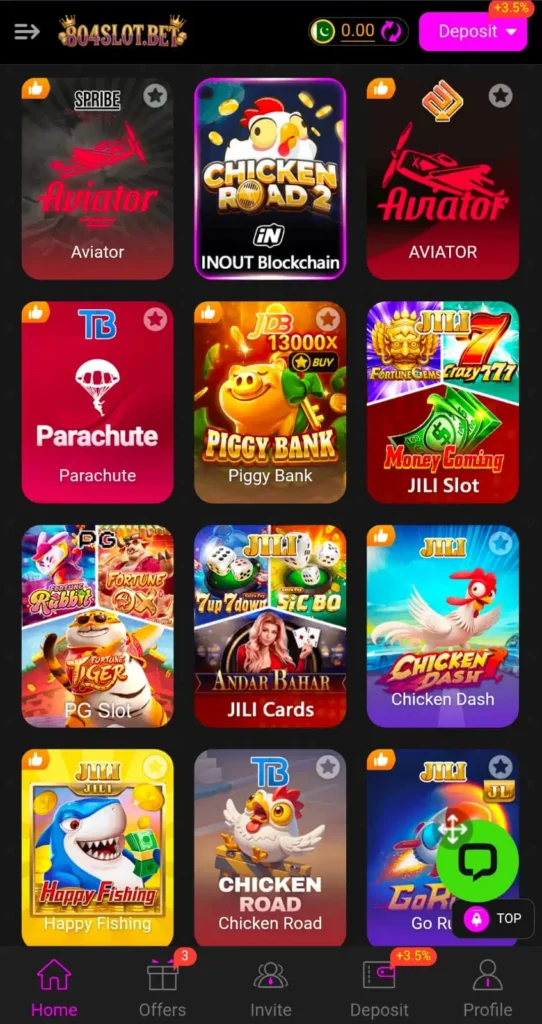804Slot Bet Game